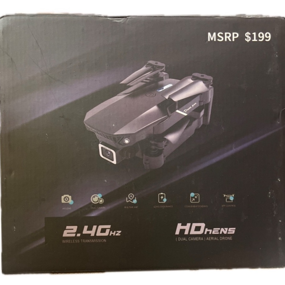 Black HD Dual Camera Drone